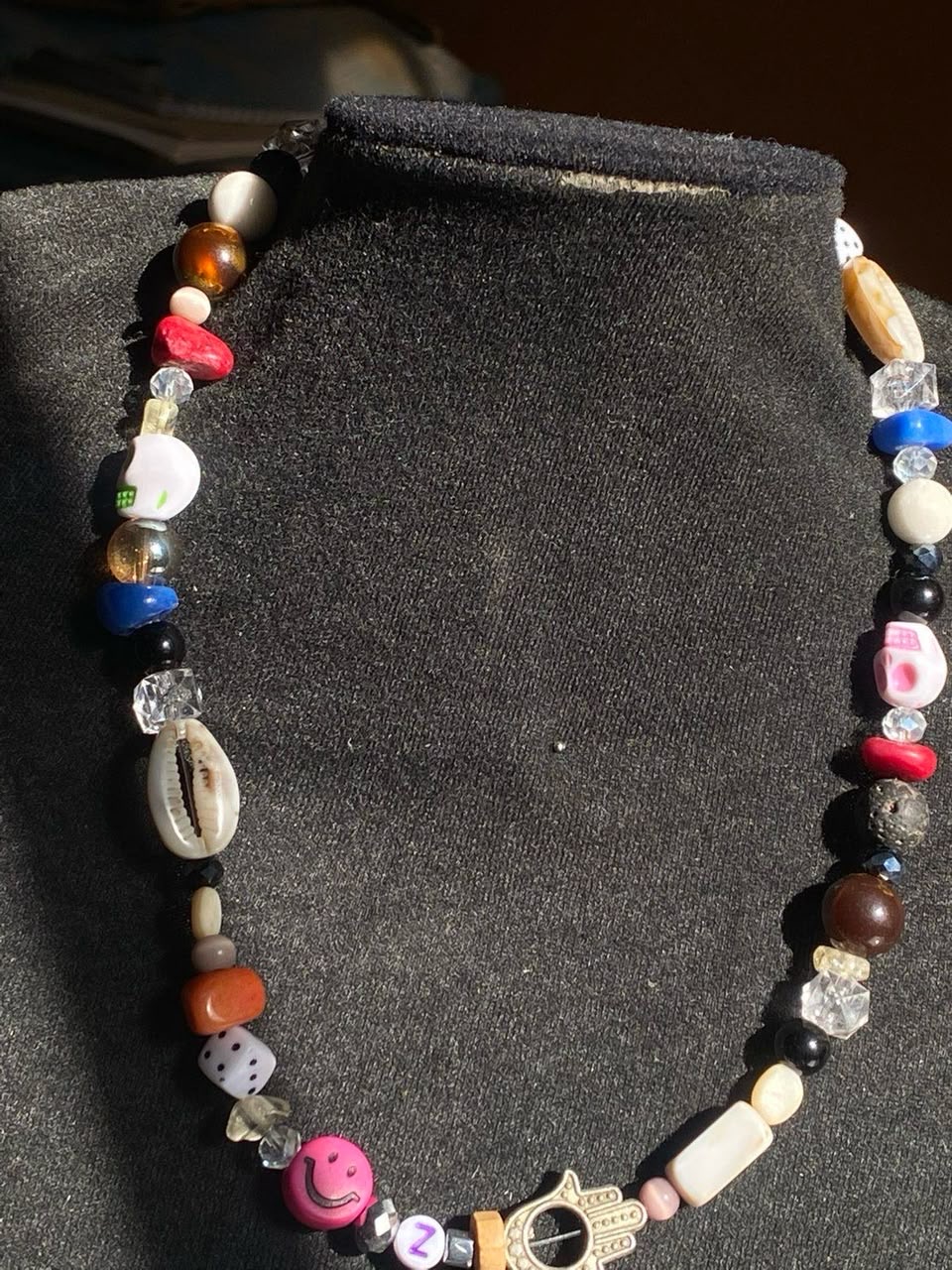 Multi design necklace